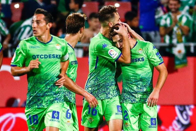 El mexicano Andrés Guardado fue titular y estuvo en 86 minutos en la cancha en el triunfo de Betis 1-0 de visita contra Girona en la Jornada 6 de la Liga de España.