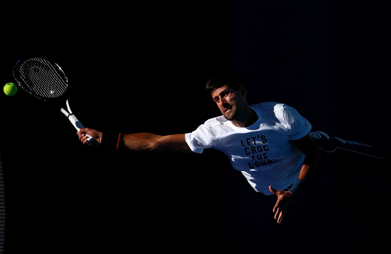 Así se preparan los grandes como el español Rafael Nadal (foto), el suizo Roger Federer, el alemán Alexander Zverev, el serbio Novak Djokovic (foto), la juvenil francesa Clara Burel y el belga David Goffin para el Australian Open.