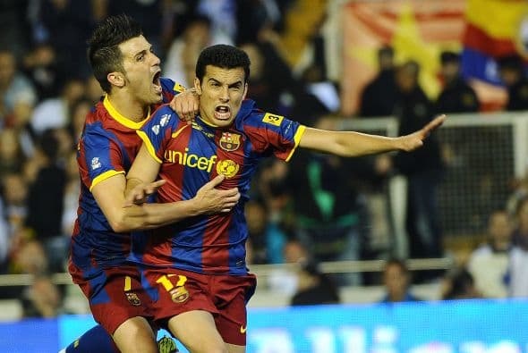 Los 'blaugranas' estaban más que felices, pero... alto.