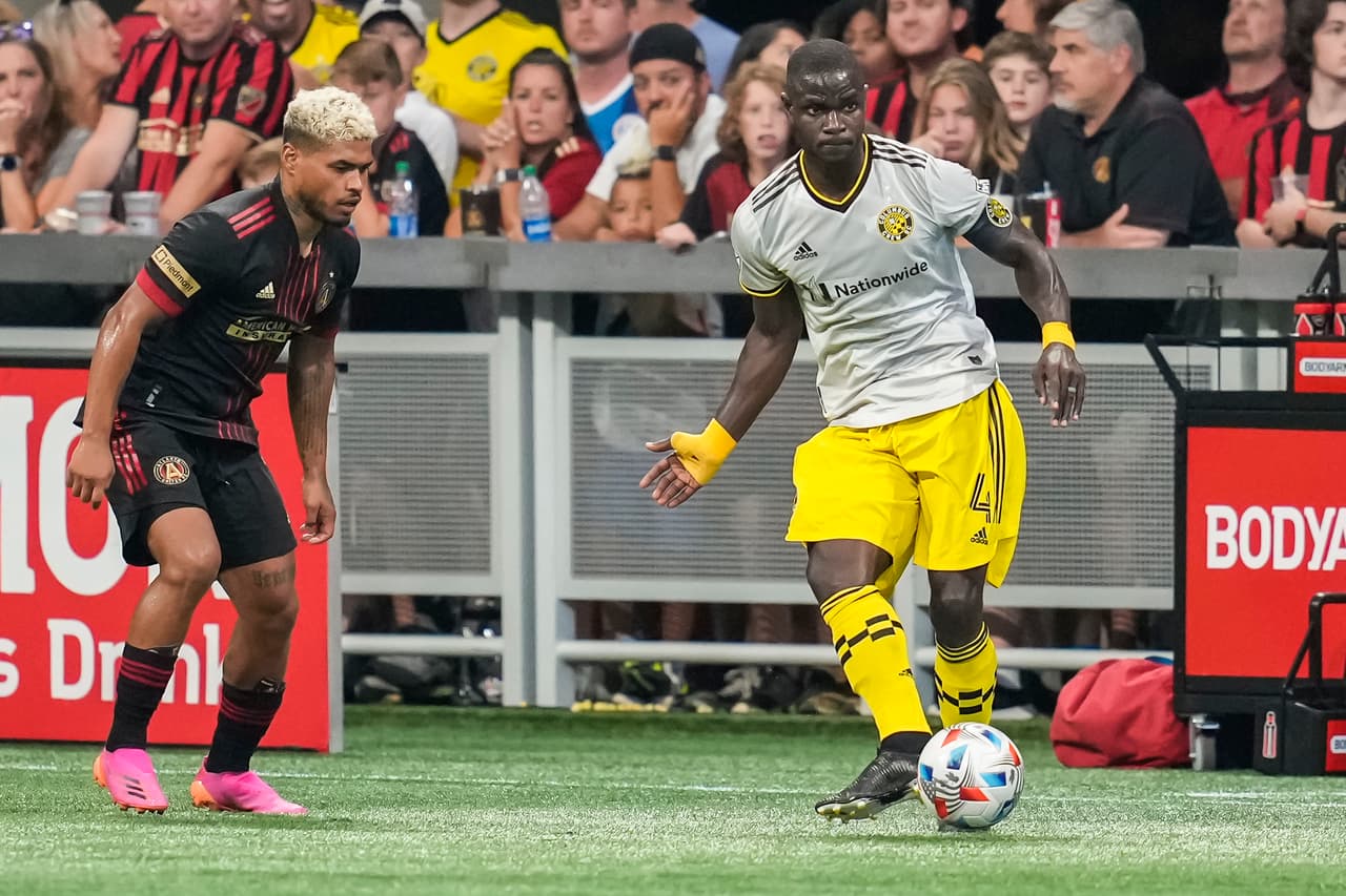 Joanthan Mensah marcó el tanto de la victoria de Columbus Crew SC en su visita a Atlanta United FC.
<br>