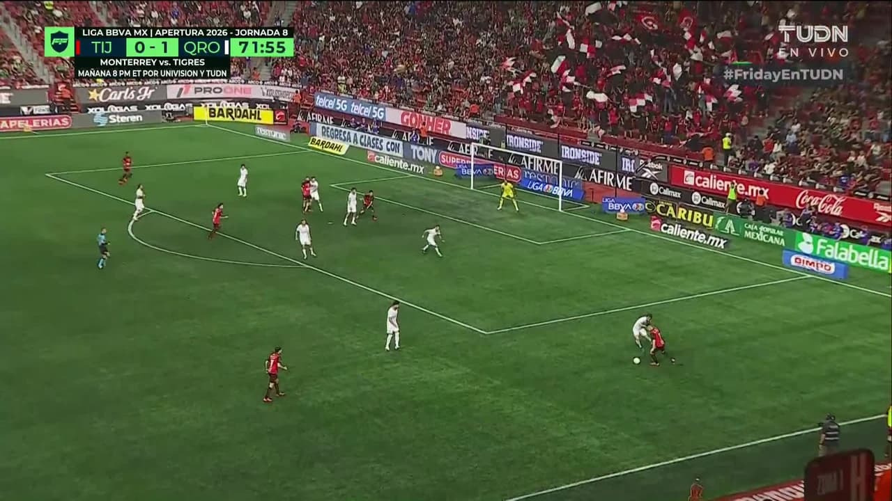 ¡TIRO ATAJADO! disparo por Diego Abreu.