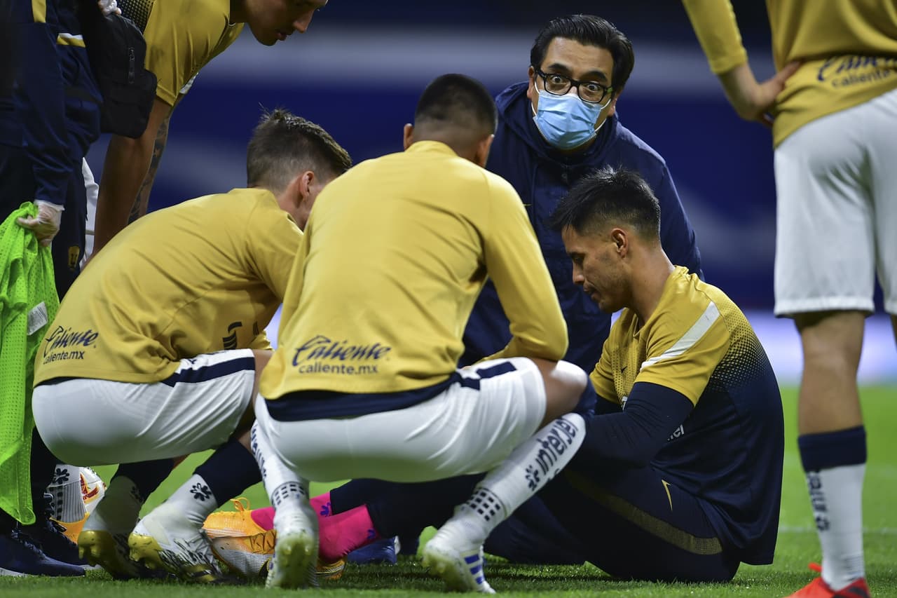 Pumas confirma tiempo de baja de Talavera