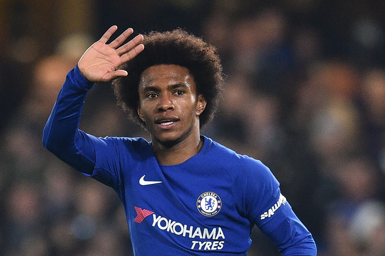 <b>21. Willian - </b>Goles: 4 - Oportunidades: 31 - Porcentaje de éxito: 12,9%