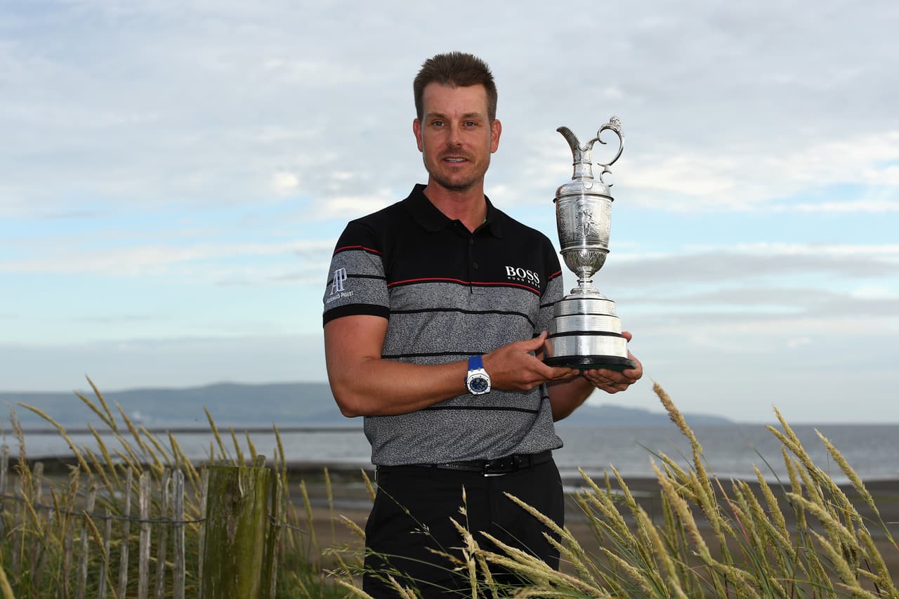 Henrik Stenson.