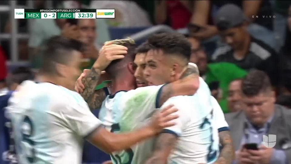 ¡GOOOL! Leandro Paredes anota para Argentina