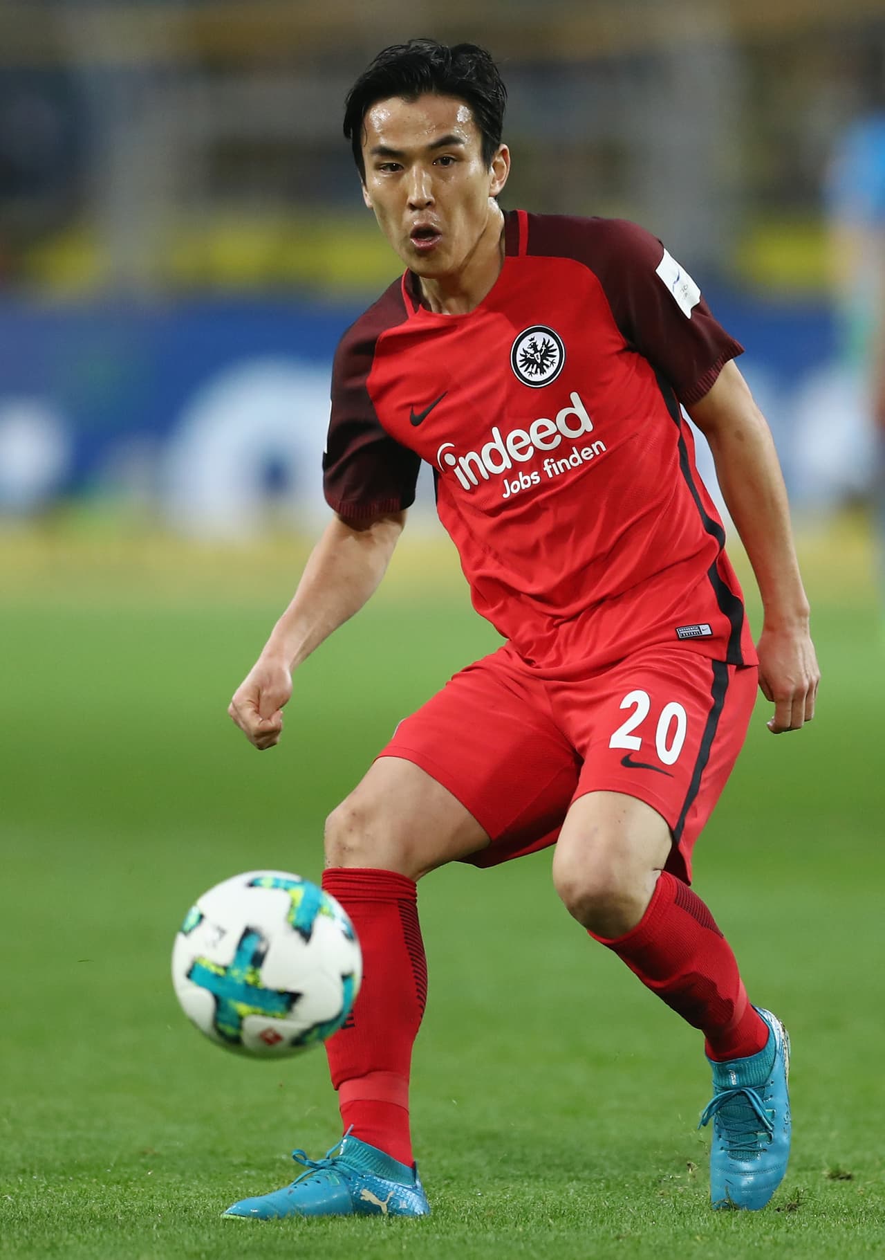 El segundo tiempo tuvo a un Eintracht Frankfurt mucho más ambicioso con la pretención del empate.