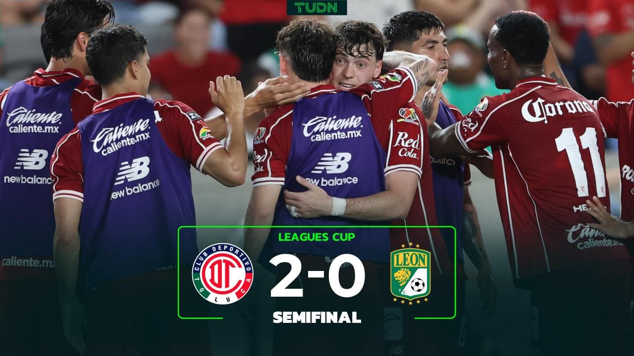 ¡Toluca, primer finalista de la Leagues Cup!