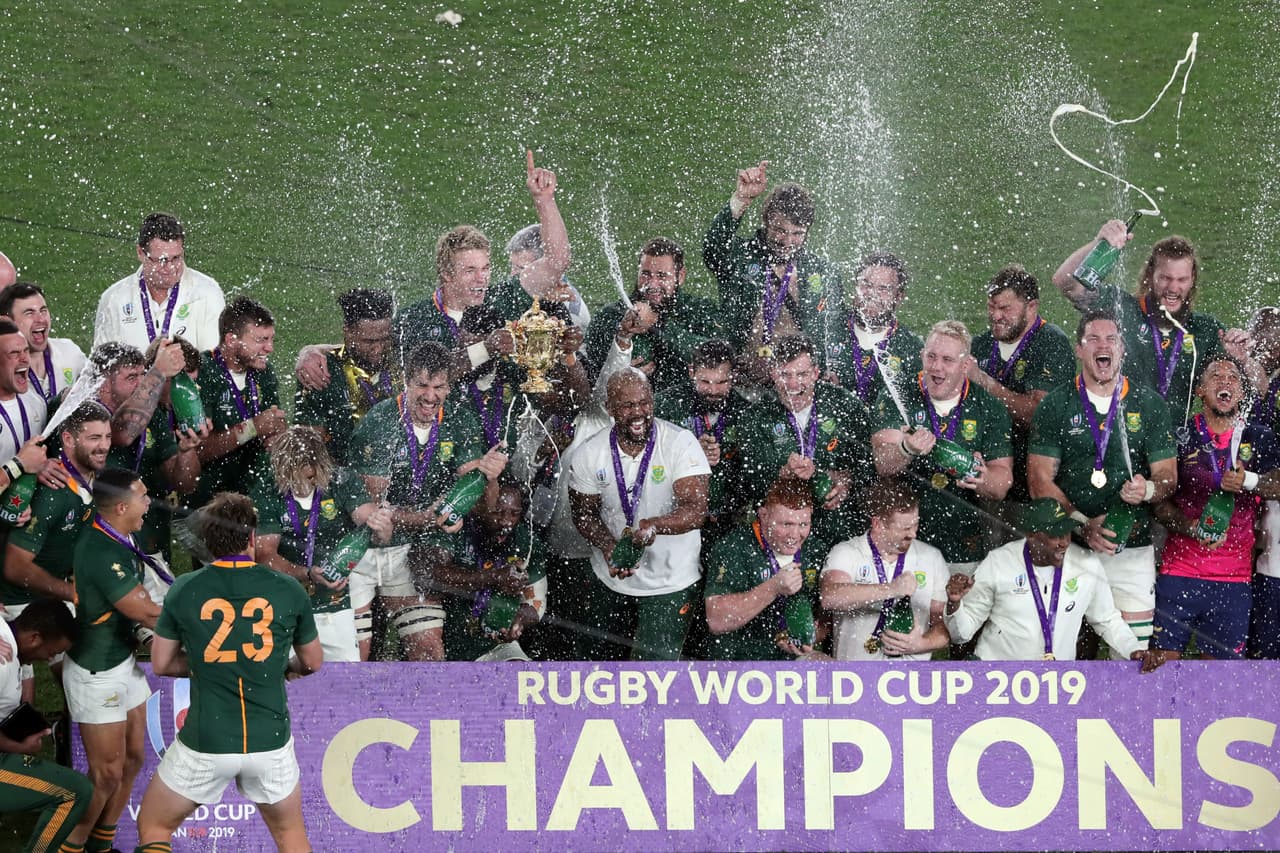 Los mundiales de 1995, 2007 y 2019 han sido para los Springboks.