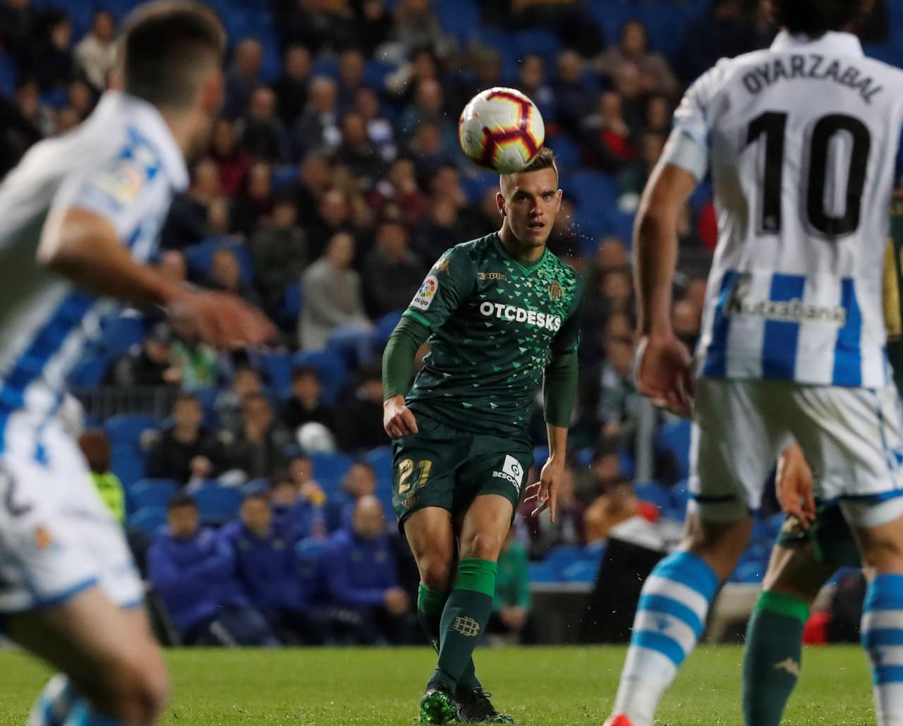 Betis fue mucho más preciso en la segunda parte y al minuto 11 del segundo tiempo llegó el empate por medio de Sergio Canales.