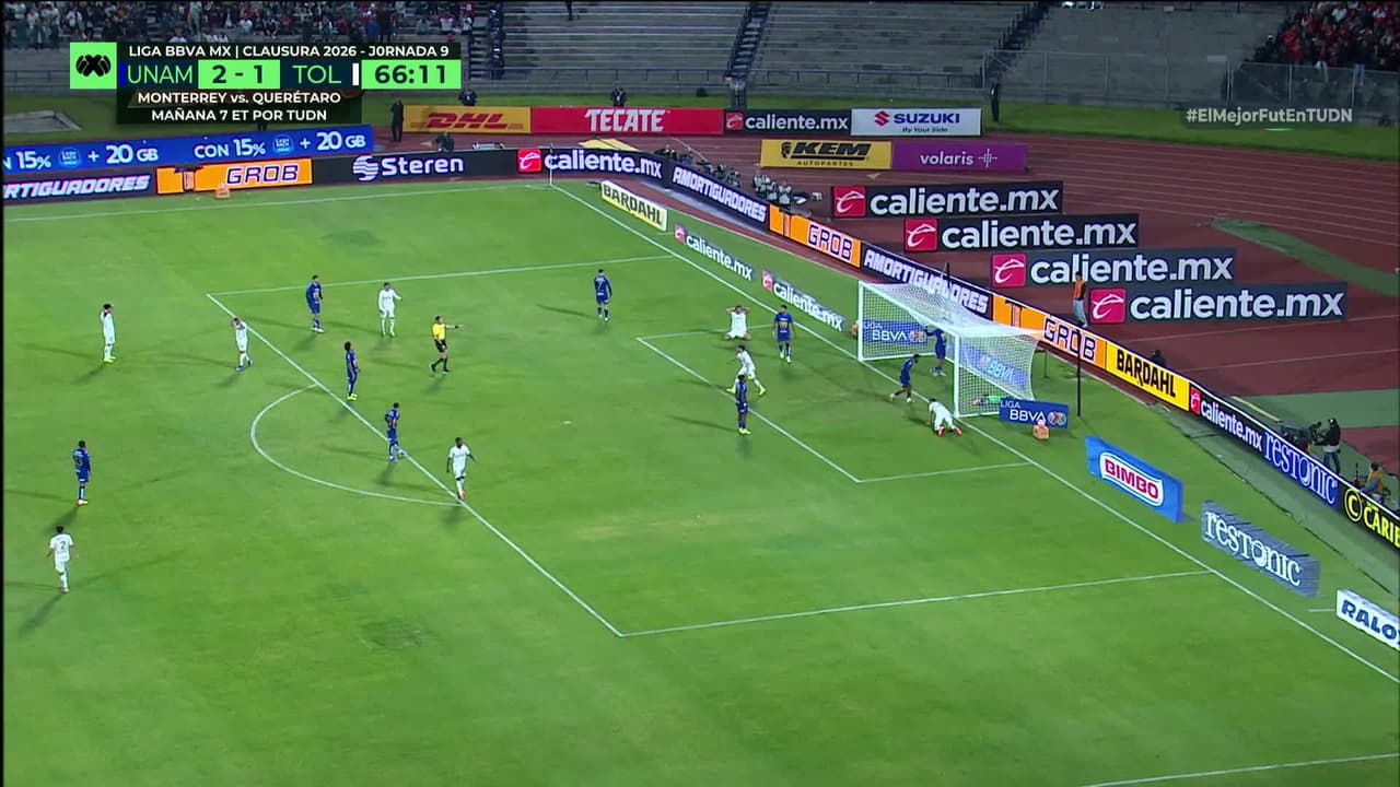 ¡TIRO ATAJADO! disparo por Federico Pereira.