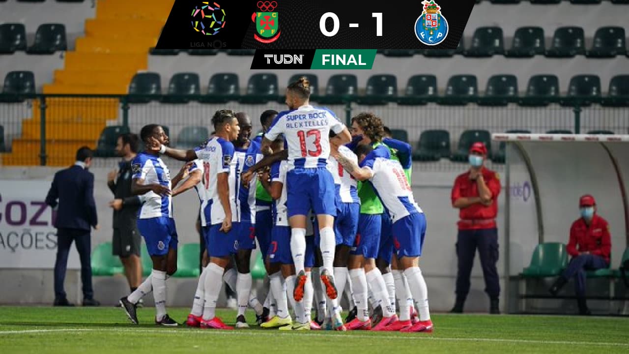 Porto gana a Pacos de Ferreira y se aleja de Benfica en la tabla