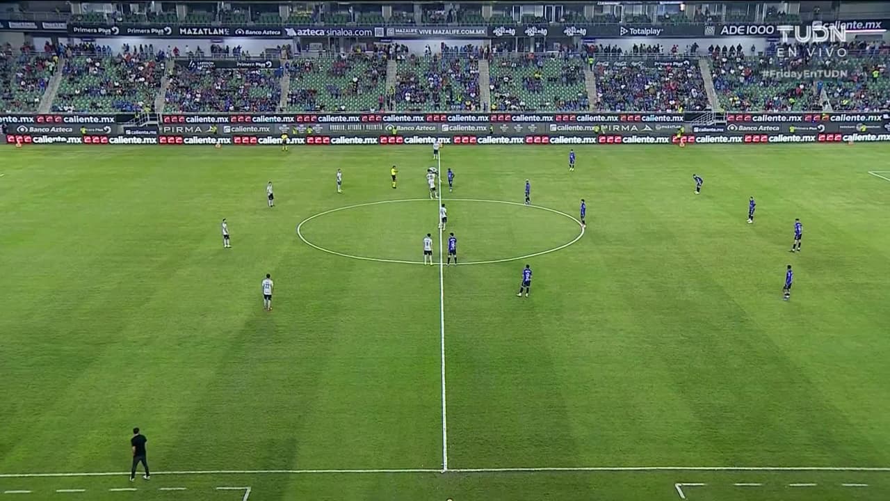 Arranca el Mazatlán vs Cruz Azul en la Jornada 12