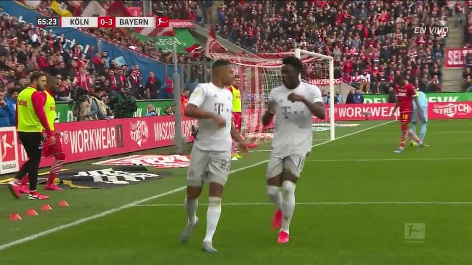 ¡GOOOL! Serge Gnabry anota para FC Bayern München