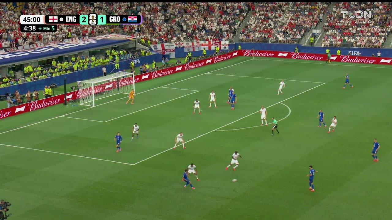 ¡GOL!  anota para Croacia. Petar Musa