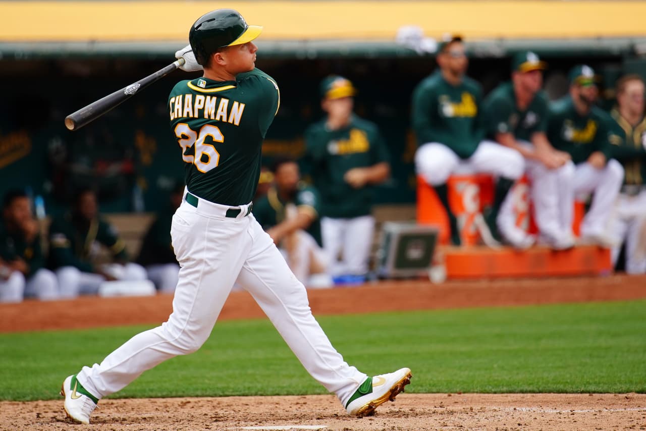 Jonrón de Chapman sepulta a Milwaukee