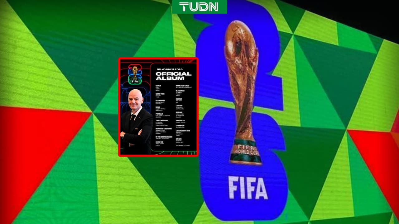 Artistas y canciones en el Álbum musical oficial del Mundial 2026