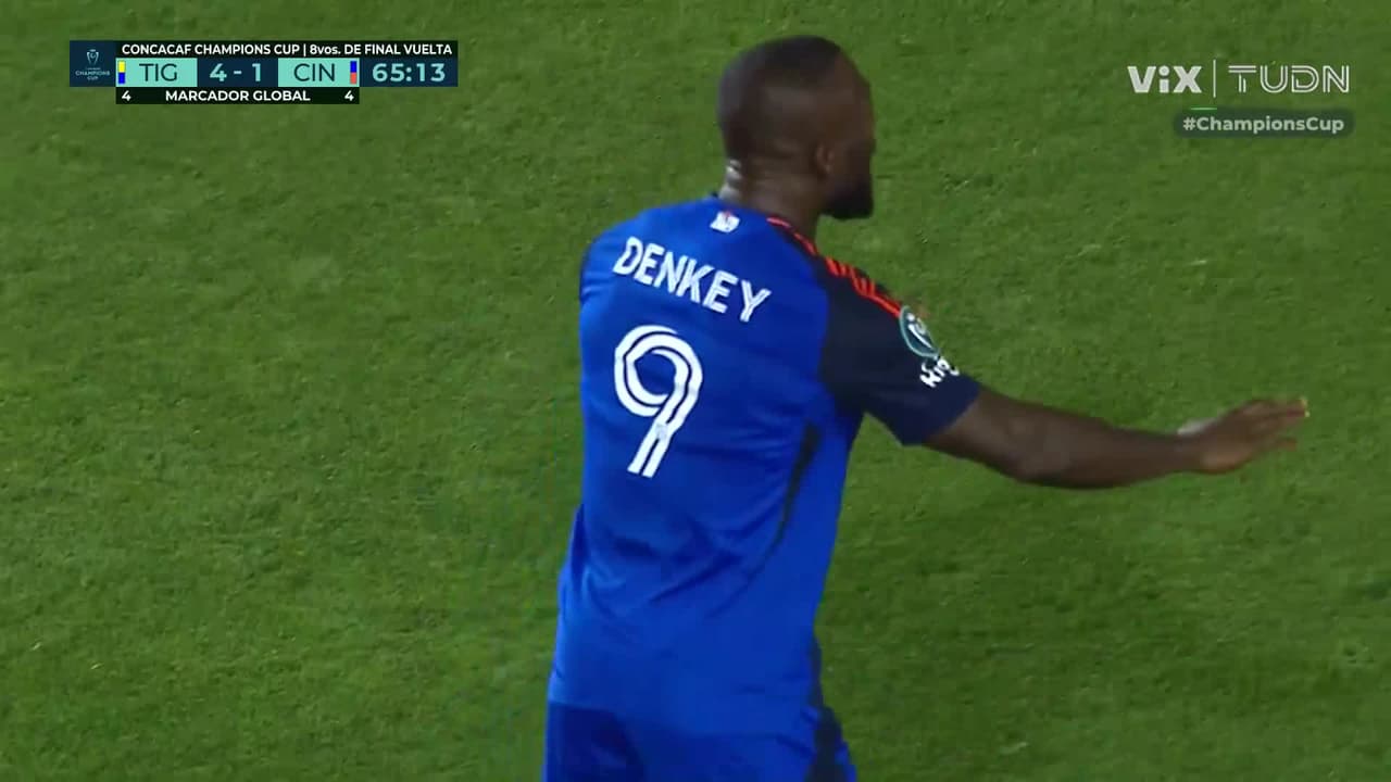 ¡Cincinnati sigue con vida! Gol de los de la MLS que pone a temblar a Tigres