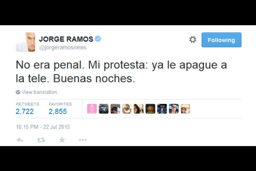 Reacciones en Twitter México vs. Panamá