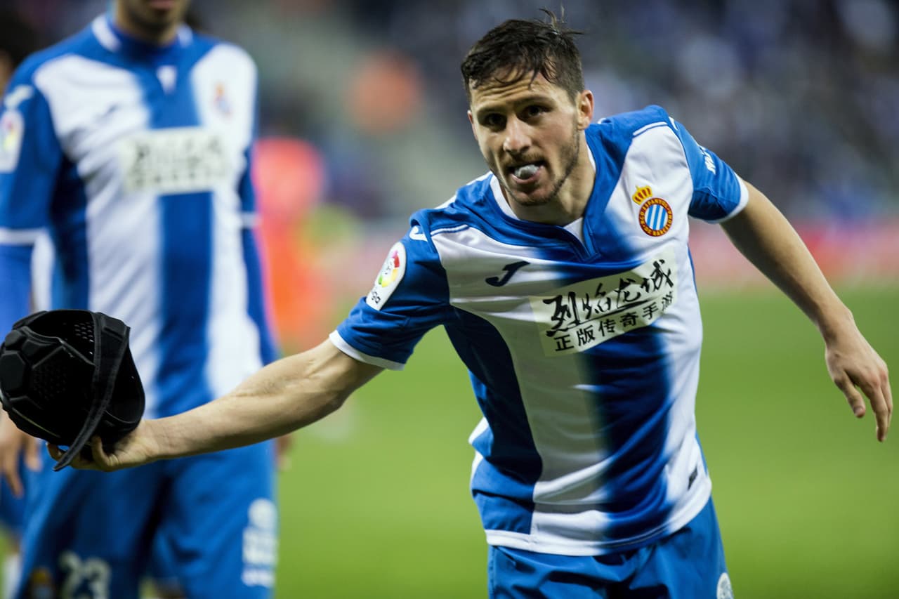 Con 21 partidos en esta temporada de La Liga, el argentino consiguio su novena anotación con el Espanyol, equipo al que llegó en el pasado mercado de verano.