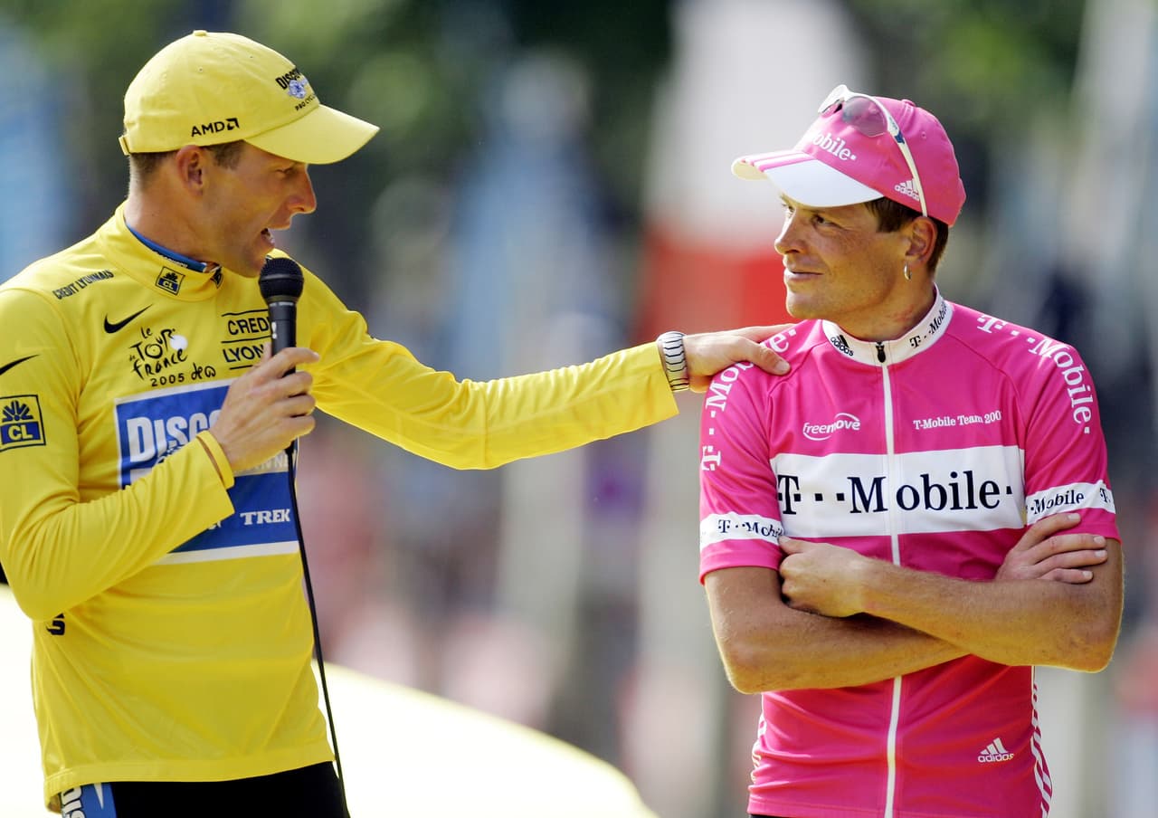 En su carrera profesional, Jan Ullrich fue considerado como uno de los mejores ciclistas del Mundo a pesar que solo ganó un Tour de Francia, ya que en su época brillaba Lance Armstrong.