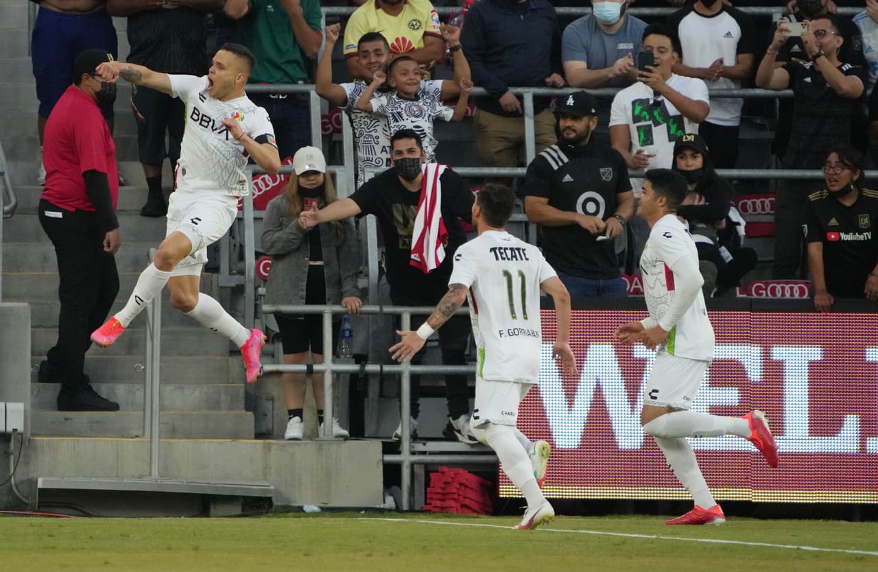 Jonathan Rodríguez fue el autor del primer tanto para la Liga MX.
<br>