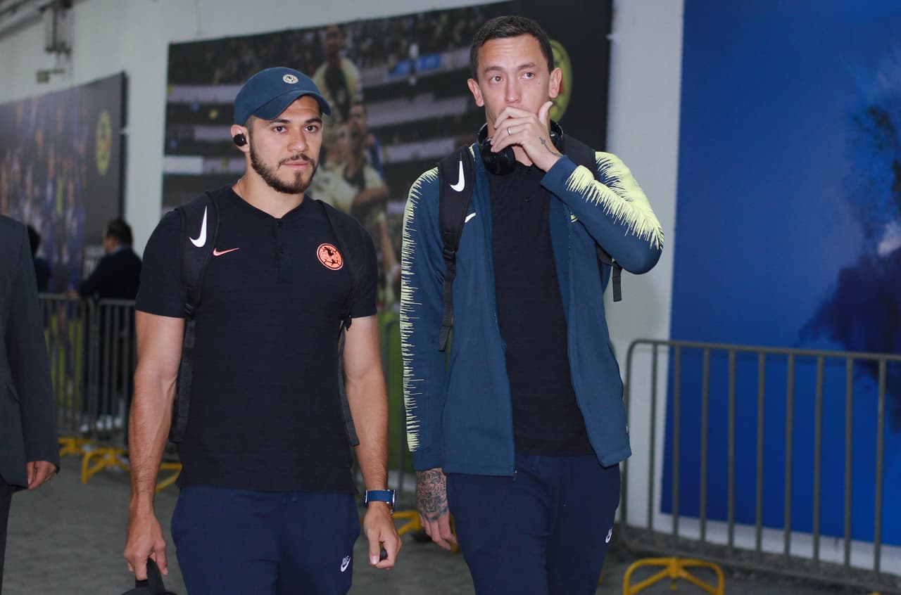 Los jugadores de América llegaron al estadio Azteca con la idea clara de lograr un triunfo, tan necesitado para meterse en el grupo de Liguilla.