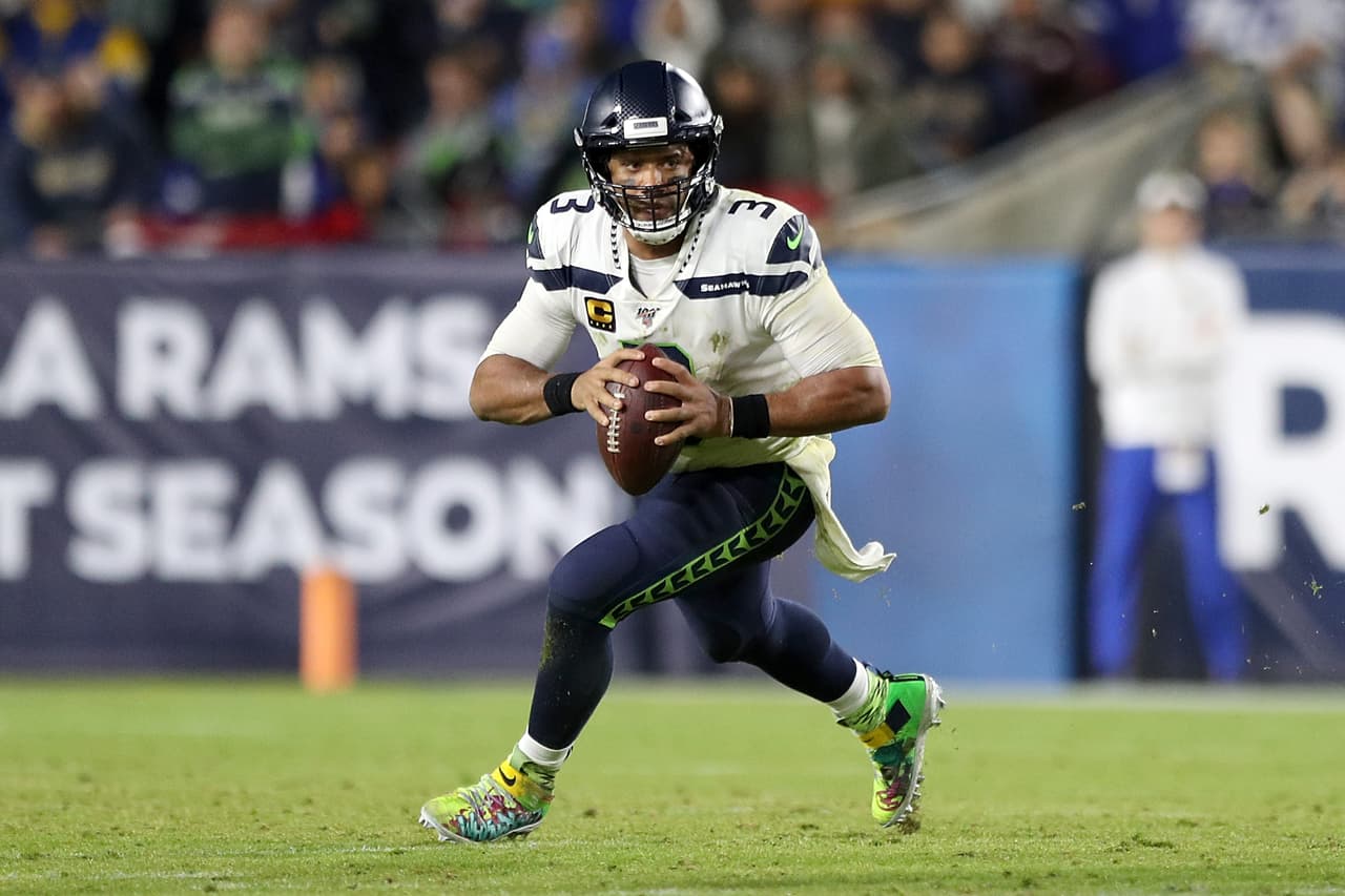 Russel Wilson de Seattle Seahawks