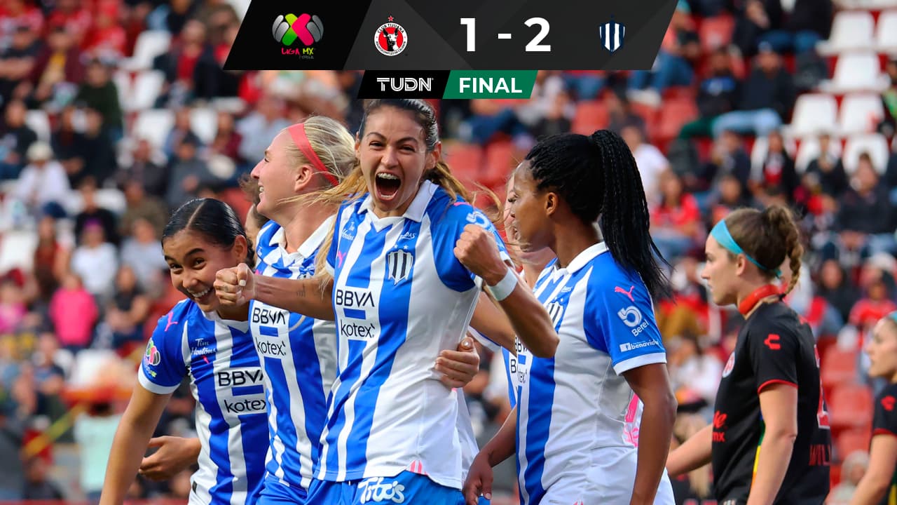 Rayadas toma ventaja con gol olímpico incluido ante Tijuana