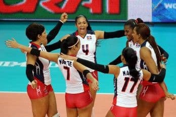 La selección de República Dominicana se coronó en voleibol femenil, al imponerse a Puerto Rico en 3 sets y confirmar su calidad de favorita en los XXII Juegos Centroamericanos y del Caribe Veracruz 2014, que se realizan en la Arena Córdoba. (Foto: Twitter).