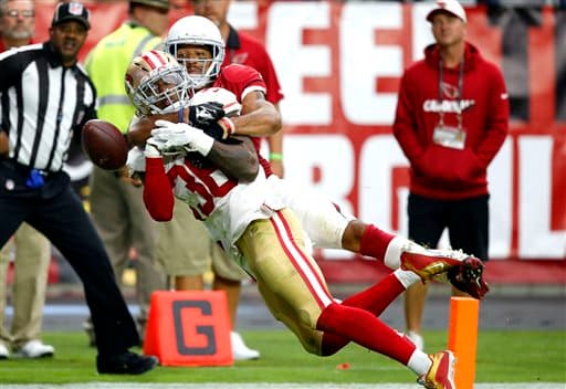 Los Cardinals les dieron cátedra de juego a los 49ers (47-7) y estas son las imágenes del partido.