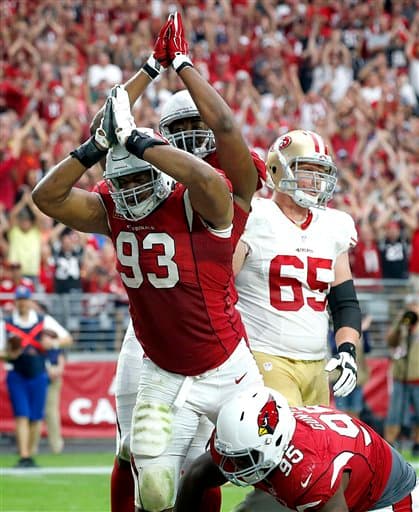 Los Cardinals les dieron cátedra de juego a los 49ers (47-7) y estas son las imágenes del partido.