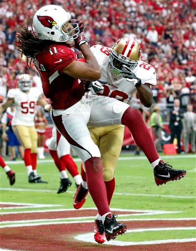 Los Cardinals les dieron cátedra de juego a los 49ers (47-7) y estas son las imágenes del partido.