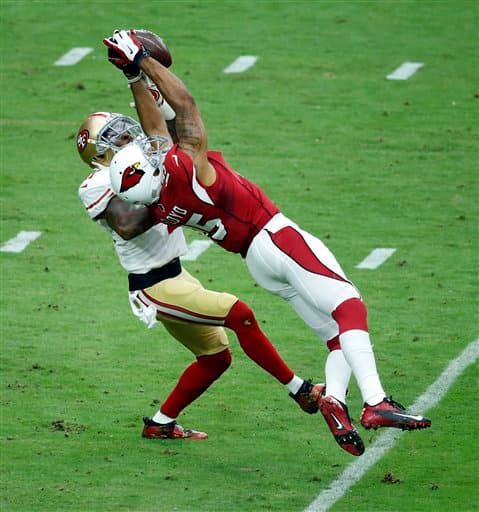 Los Cardinals les dieron cátedra de juego a los 49ers (47-7) y estas son las imágenes del partido.
