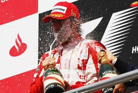 Alonso tendrá una semana para disfrutar su victoria antes del Gran Premio de Hungría.