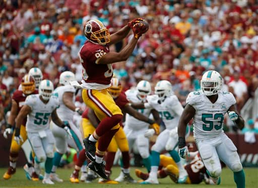 No te pierdas las mejores imágenes del duelo de la Semana 1, en el que los Miami Dolphins derrotaron a domicilio a los Washington Redskins 17-10.