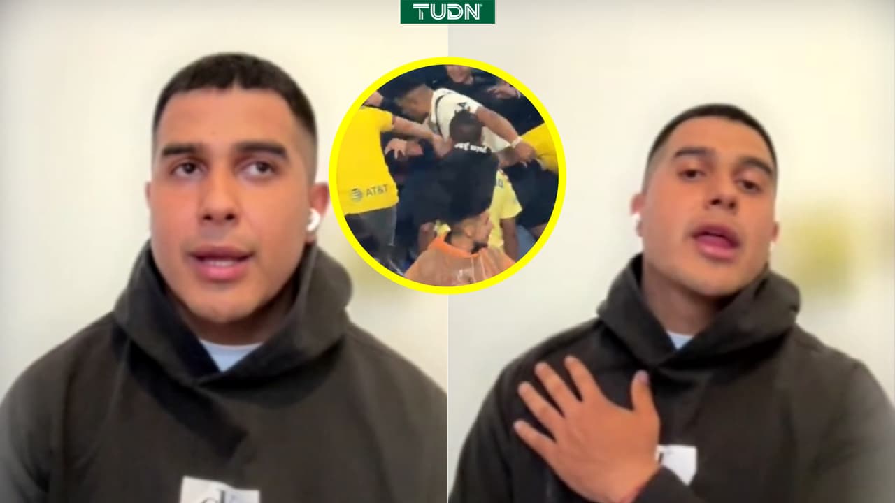 Seguidor que agredió a fans de Pumas señala que se “defendieron de un ataque” 