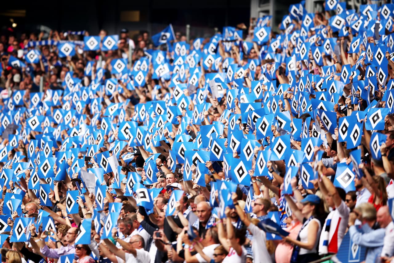 20. Hamburgo (Bundesliga) - 50,656 espectadores promedio