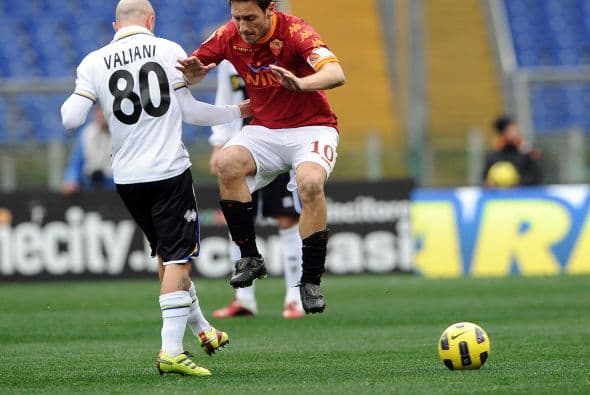 En su nueva etapa, la Roma quería lograr una contundente victoria.