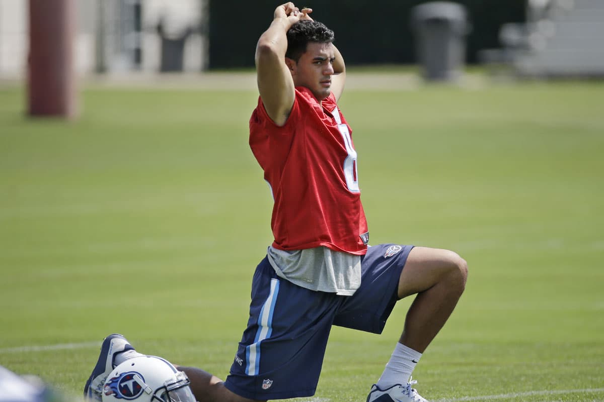 4) No sería sorpresa si... Marcus Mariota hace un impacto como novato en Fantasy