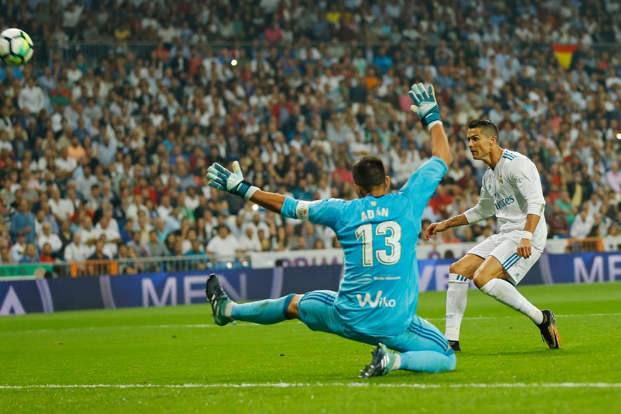 Cristiano Ronaldo no estuvo tan acertado en su regreso a la competencia con Real Madrid en la Liga de España.