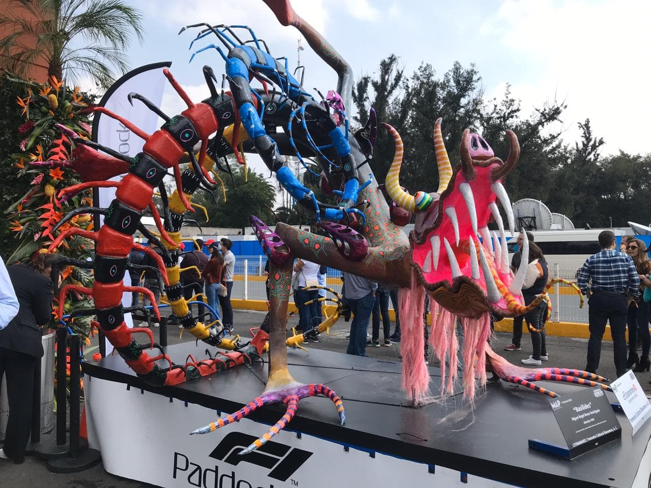 Color de las clasificatorias del GP de México.