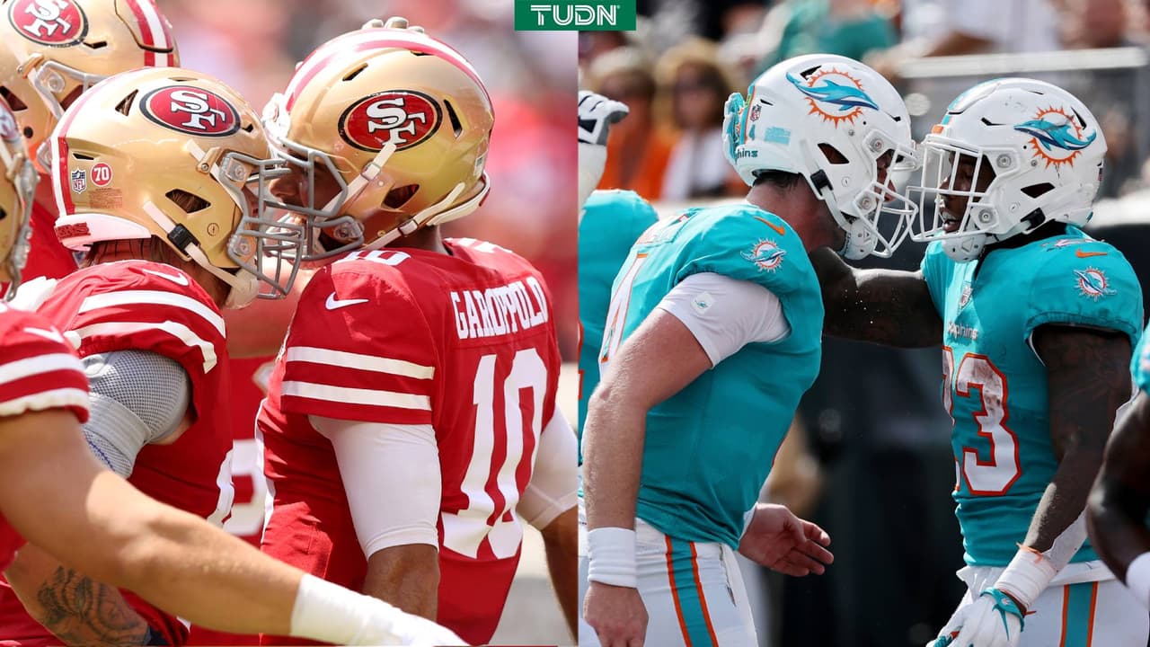 49ers y Dolphins ganan en pretemporada de NFL