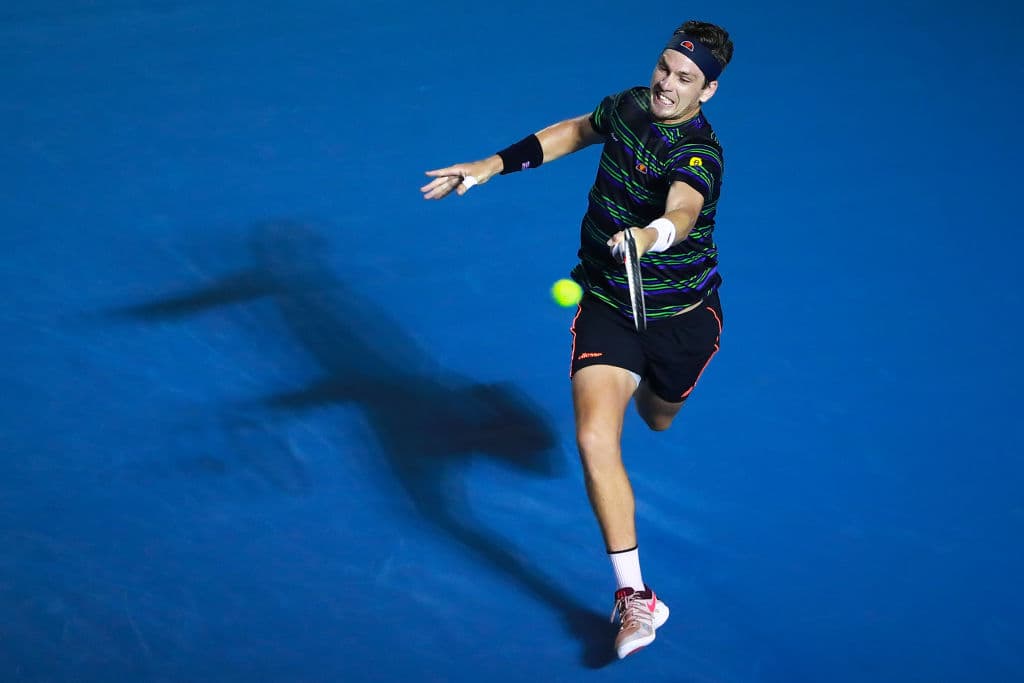 Norrie terminó sucumbiendo 7-0 en el tie break del primer parcial para acabar perdiéndolo 7-6. Eso lo desmoralizó evidentemente.