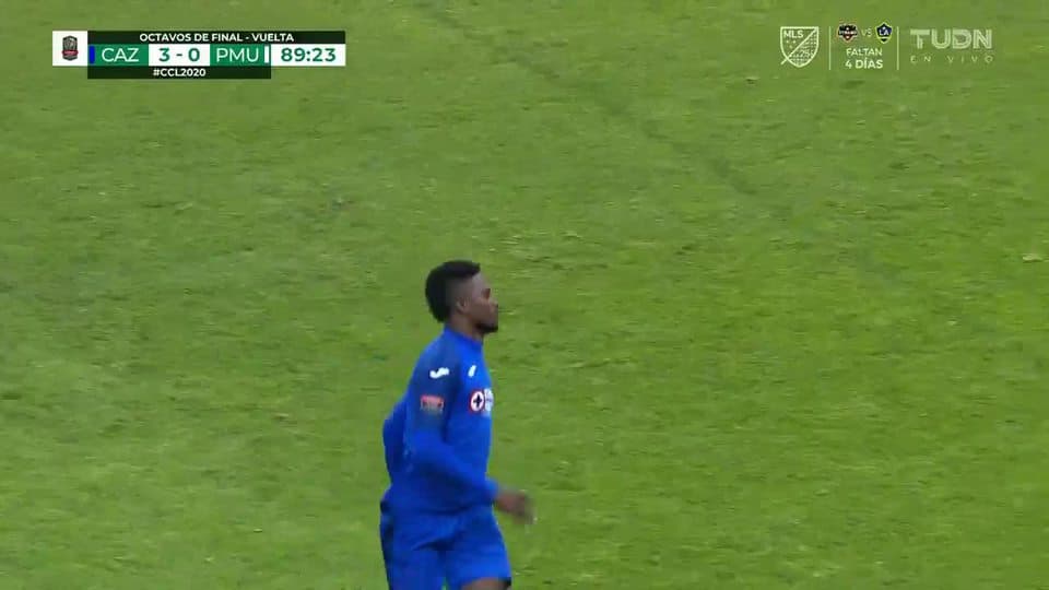 ¡GOOOL! Jonathan Borja anota para Cruz Azul