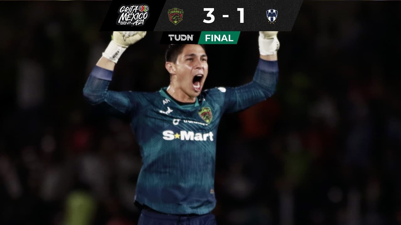 Hugo González celebró así el triunfo de Bravos ante su exequipo, Rayados de Monterrey.