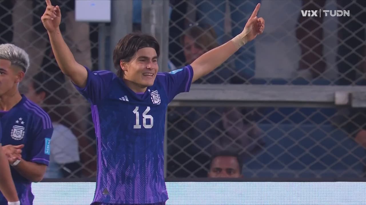Luka Romero, el delantero que rechazó al Tri, brilla con Argentina