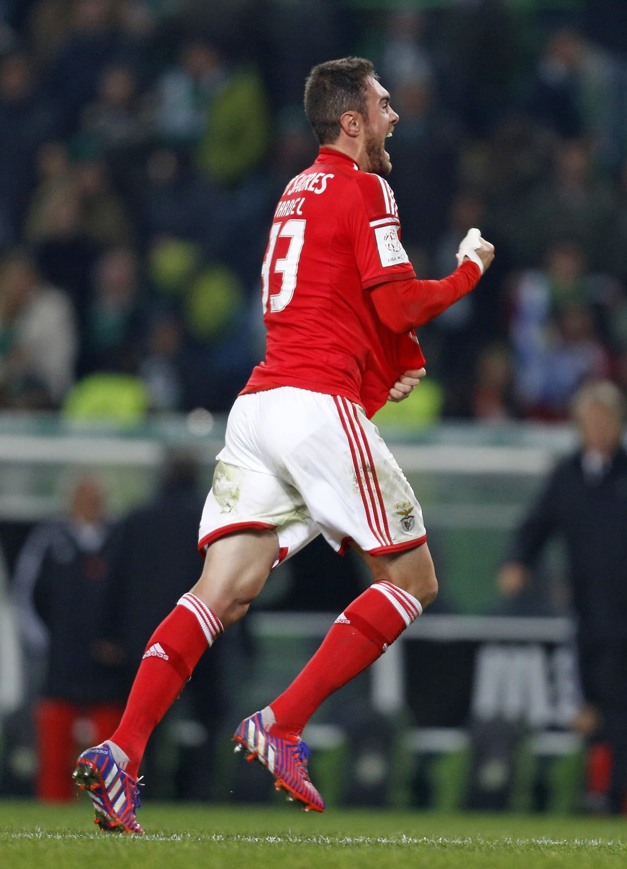 Jardel anotó el gol de la victoria del Benfica.
