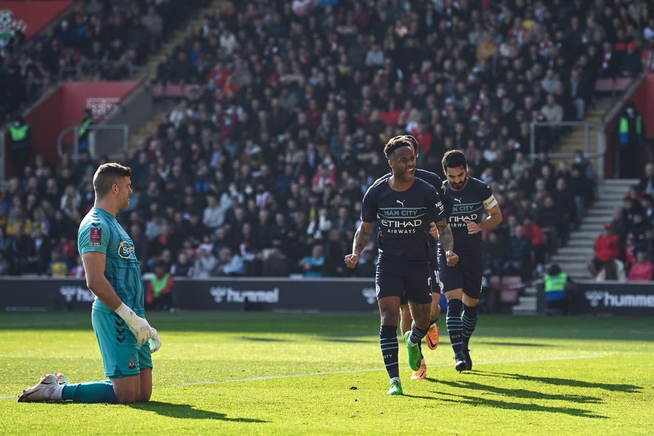 Manchester City goleó al Southampton como visitante (1-4) y selló su pase a las Semifinales, donde se medirá ante el Liverpool.
