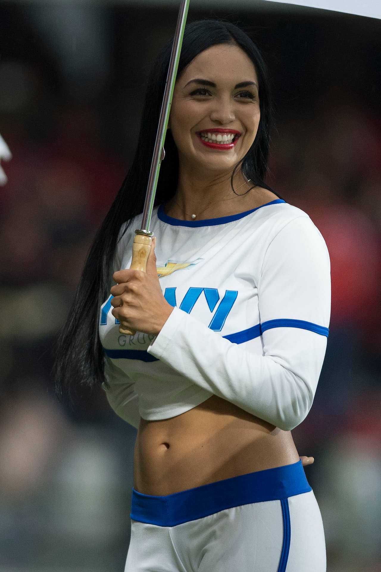 La belleza de las porristas en la fecha 8