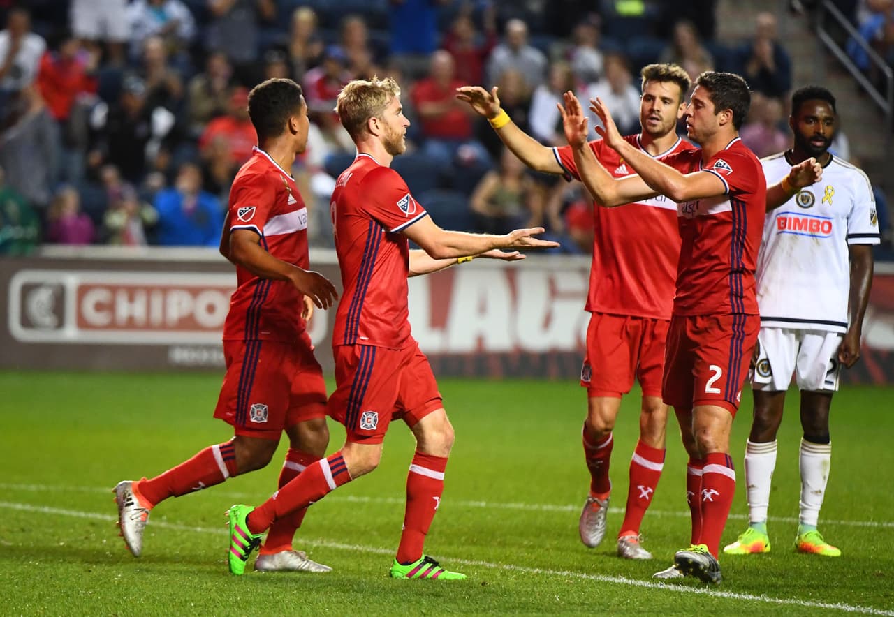 El Fire se hizo fuerte en casa para golear al Philadelphia Union.